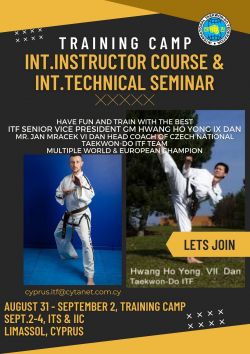 International Instructor Course, International Technical Seminar &amp; Training Camp, Limassol, Cyprus 2022